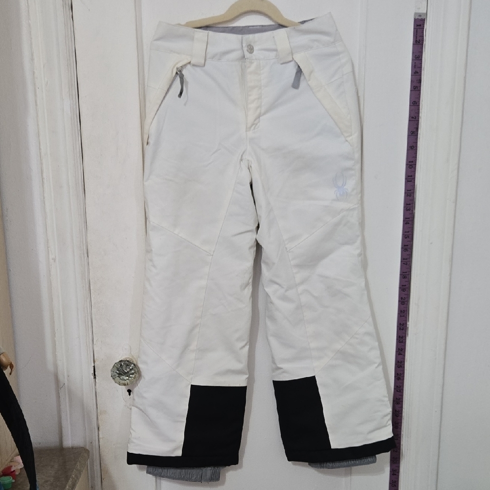 Spyder White Snow Pants
